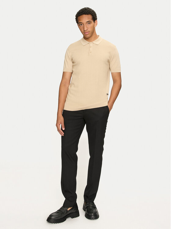 HUGO Hugo Riidest püksid Getlin243F2X 50519673 Must Slim Fit