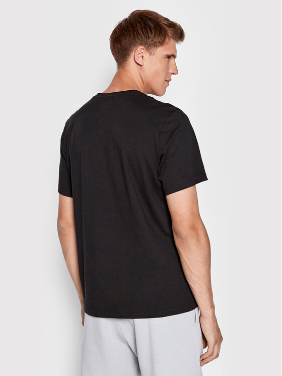 Reebok Reebok Тишърт Classic Graphic Series Linear Logo GJ0136 Черен Slim Fit