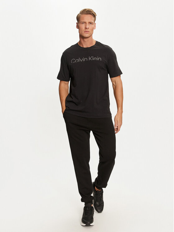 Calvin Klein Performance Calvin Klein Performance T-shirt 00GMF4K142 Crna Regular Fit