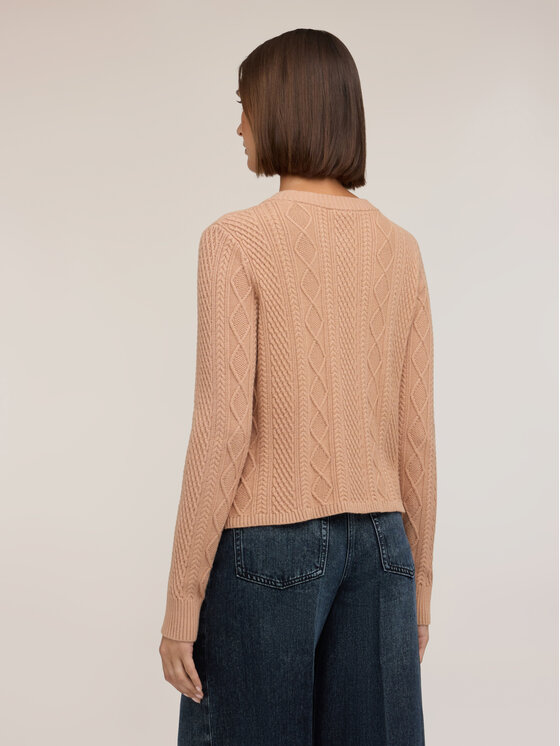 Motivi Motivi Maglione M420W004133N012 Crema Regular Fit