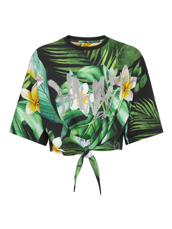 PHILIPP PLEIN PHILIPP PLEIN T-Shirt 3505 Zelená Regular Fit