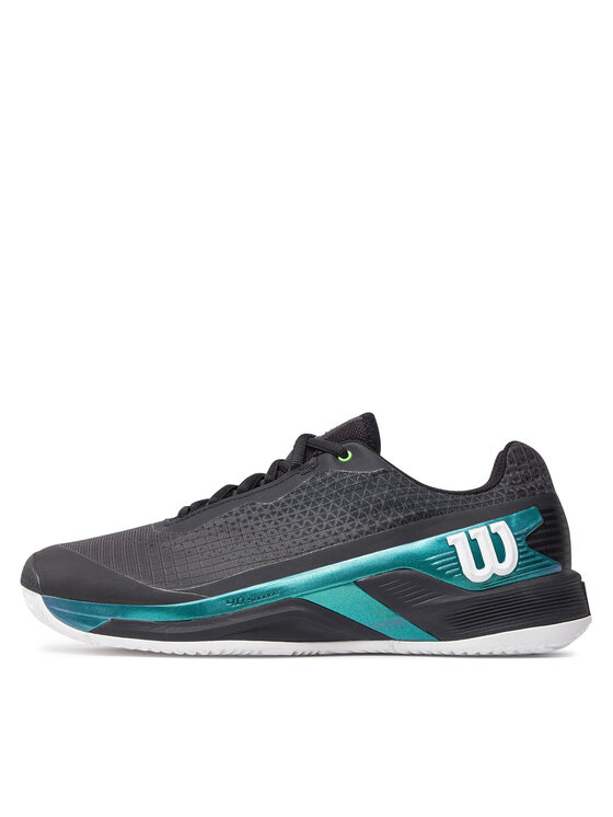 Wilson Wilson Obuća za tenis Rush Pro 4.0 Bla Clay WRS333350 Crna