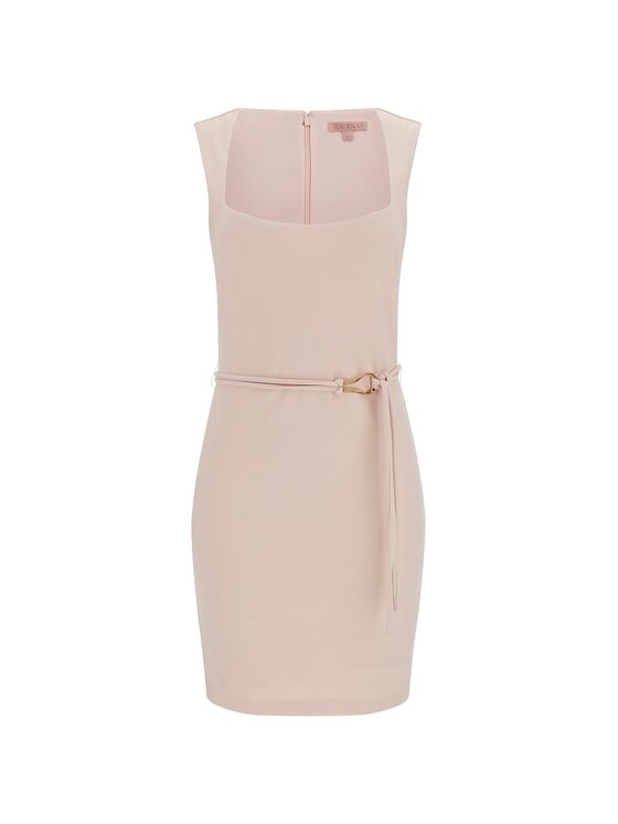 Guess Guess Každodenní šaty 180337 Růžová Classic Fit