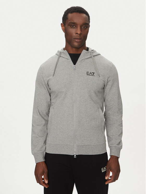 EA7 Emporio Armani EA7 Emporio Armani Felpa 8NPM33 PJVRZ 3905 Grigio Regular Fit