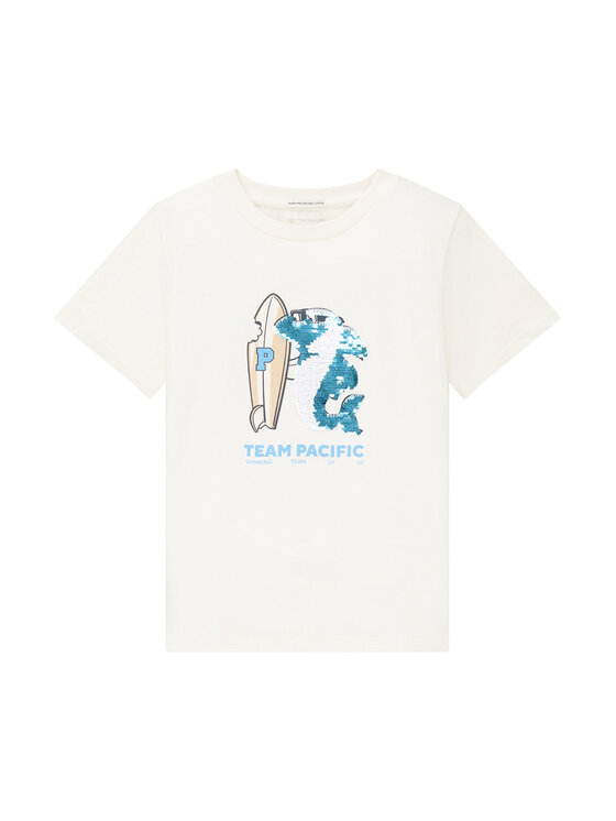 Tom Tailor Tricou 1035061 Alb