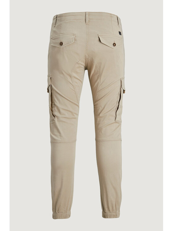 Jack&Jones Jack&Jones Pantalone da abito JPSTPAUL JJFLAKE ANA 542 CROCKERY NOOS Beige To Fit
