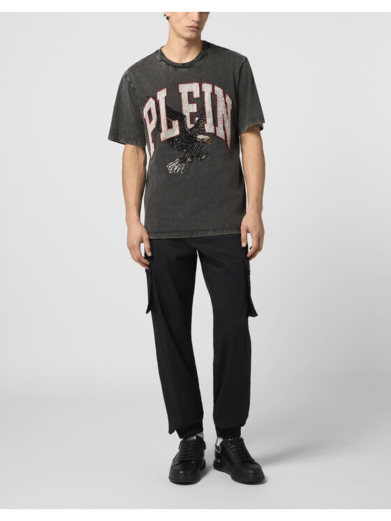 PHILIPP PLEIN PHILIPP PLEIN Pantaloni cargo 29927 Nero Cargo Fit