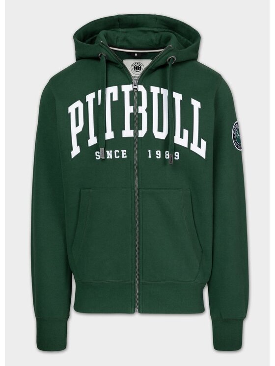 PITBULL PITBULL Bluza NORTON Zielony Regular Fit