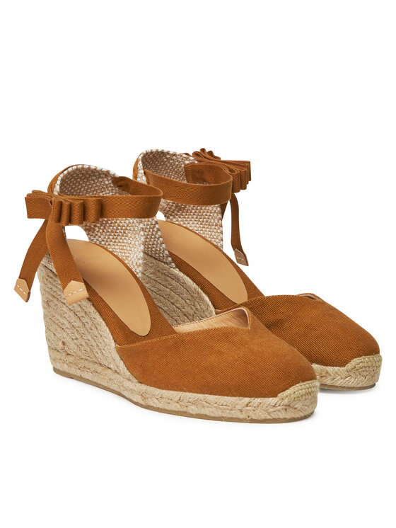 Castañer Castañer Espadrile Chiara/8/002 021669 Rjava