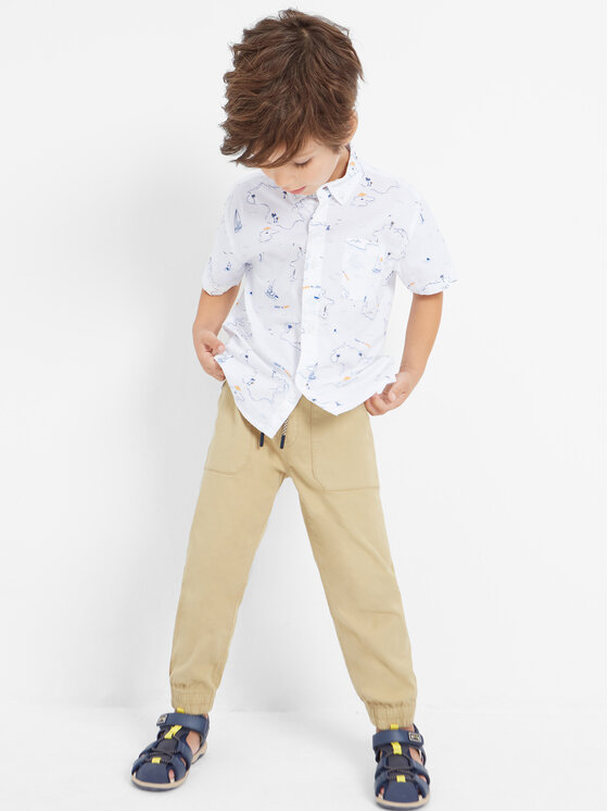 Mayoral Stoffhose - Kinderkleidung, Größe 2Y Beige 3521