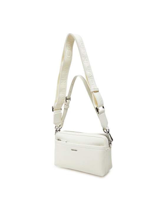 Calvin Klein Calvin Klein Torebka Ck Must Convertible Camera Bag K60K612901 Écru