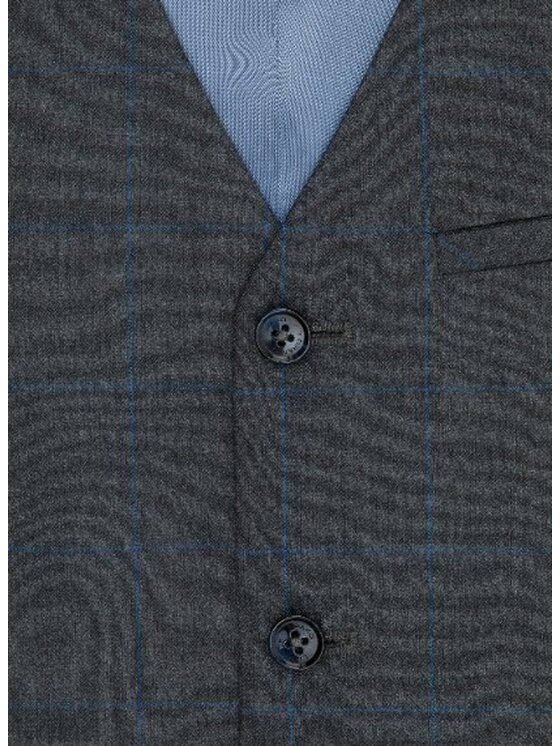 Pako Lorente Pako Lorente Kamizelka P24WF-8X-013-S-S Szary Slim Fit