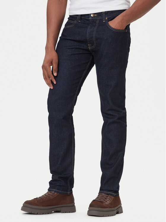Lee Lee Blugi Rider 112372611 Bleumarin Slim Fit
