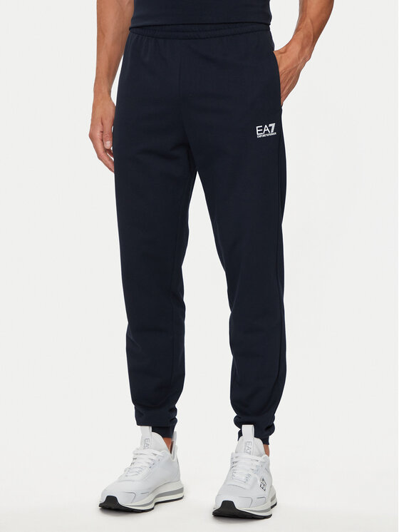 EA7 Emporio Armani EA7 Emporio Armani Dressipüksid 8NPP66 PJVRZ 1562 Tumesinine Regular Fit
