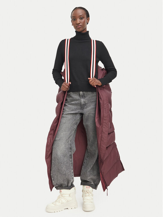 Hunter Hunter Kurtka zimowa Hutchison HARW0001252 Bordowy Regular Fit