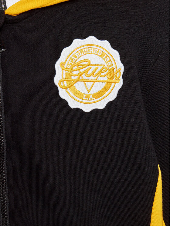 Guess Guess Felpa L4YQ03 KA6R4 Nero Regular Fit
