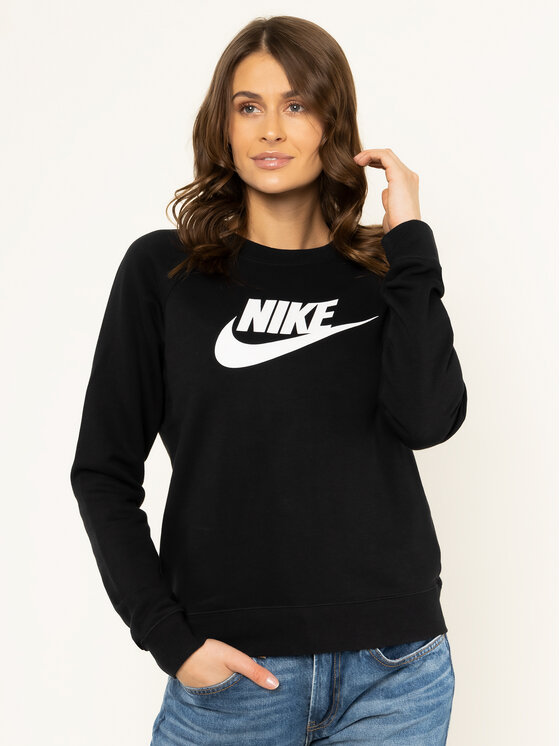 Nike Nike Bluza Sportswear Essential BV4112 Czarny Standard Fit