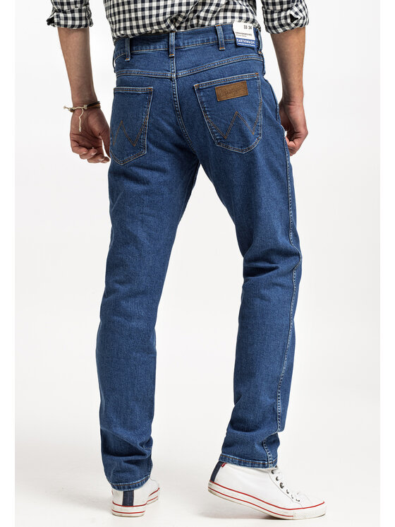 Wrangler Wrangler Jeans GREENSBORO Blu Straight Fit