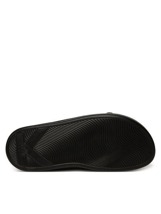 KARL LAGERFELD KARL LAGERFELD Şlapi Kapri Slide KL62505A Negru