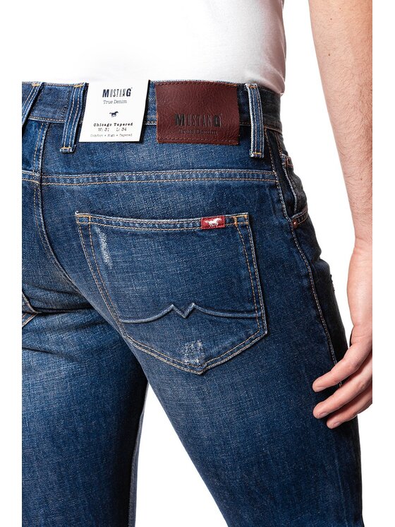 Mustang Mustang Jeans CHICAGO TAPERED Blu Slim Fit