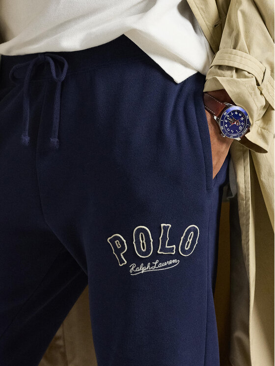 Polo Ralph Lauren Polo Ralph Lauren Teplákové nohavice 710P04876001 Tmavomodrá Regular Fit