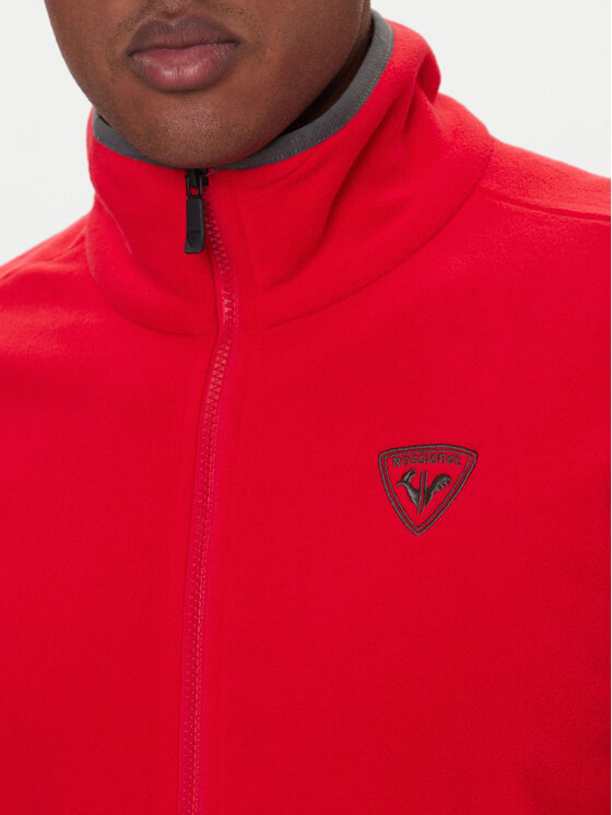 Rossignol Rossignol Polár kabát Strawpile RLNML07 Piros Regular Fit