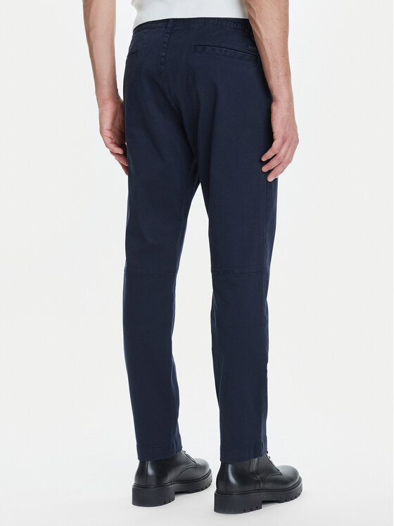 BOSS BOSS Chinosy Sanderson-L-2 50542986 Granatowy Regular Fit