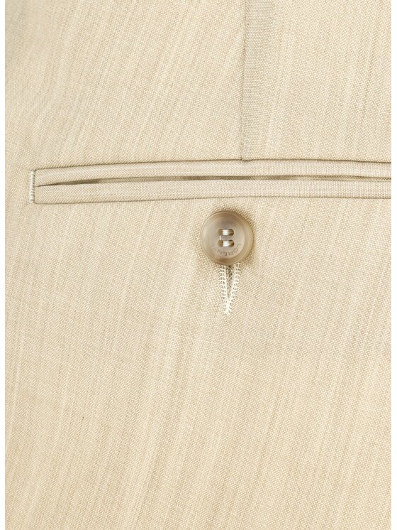 Pako Lorente Pako Lorente Spodnie garniturowe P26SP-6G-022 Beżowy Slim Fit