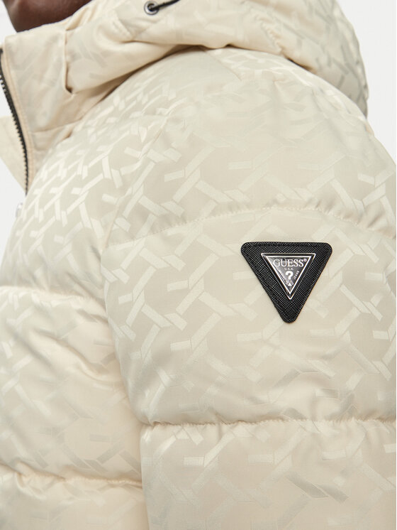 Guess Guess Vatovaná bunda M4BL42 WG9L2 Béžová Regular Fit