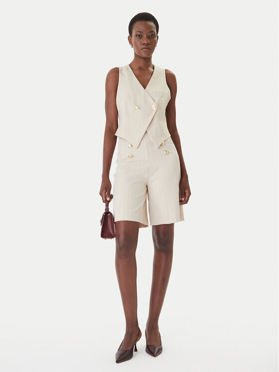 Artigli Artigli Auduma šorti ACSH004863 Bēšs Regular Fit