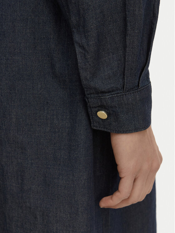 Armani Exchange Armani Exchange Hemdkleid XW001794 AF21337 MB001 Dunkelblau Regular Fit