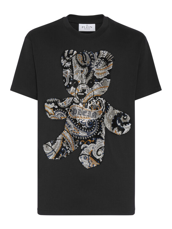 PHILIPP PLEIN PHILIPP PLEIN T-Shirt 1099 Černá Regular Fit