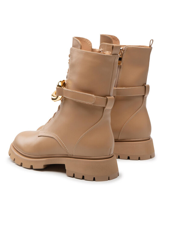 Eva Minge Eva Minge Schnürschuhe EM-44-12-001522 Beige