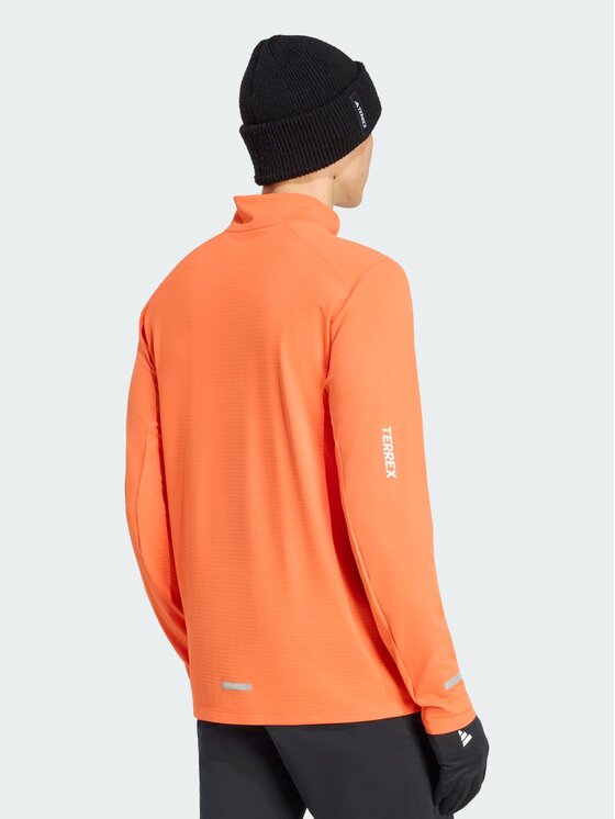 adidas adidas Bluza 169159 Pomarańczowy Slim Fit