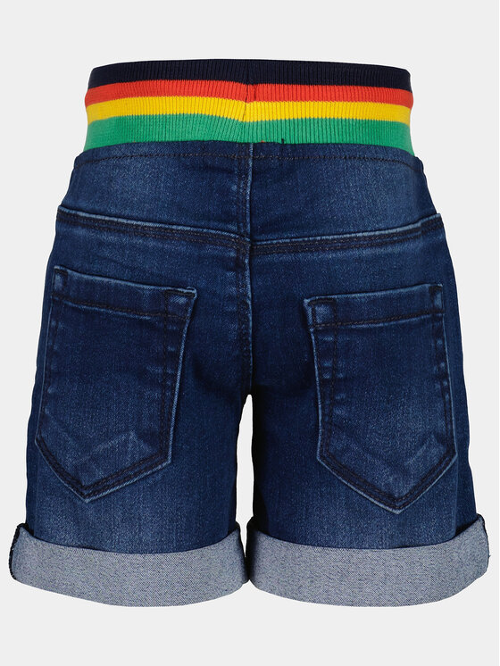 Blue Seven Blue Seven Džínové šortky 942527 X Tmavomodrá Regular Fit
