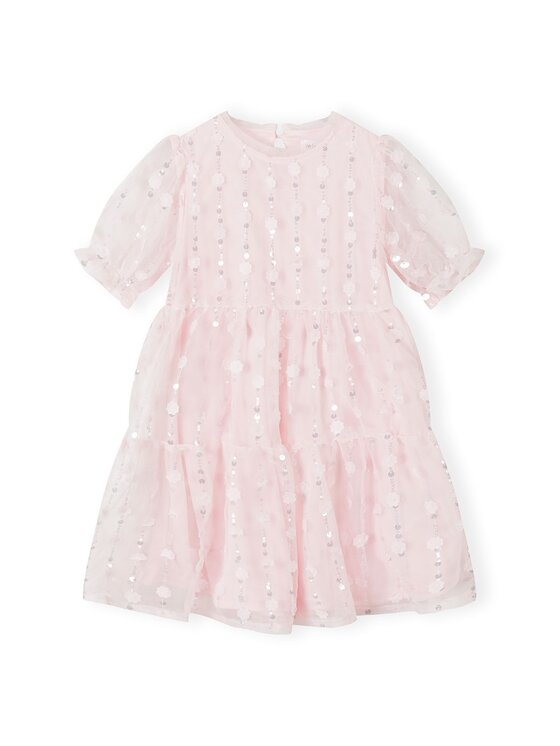 Sukienka elegancka MINOTI, Rozmiar 146/152, Różowa, 22party56
