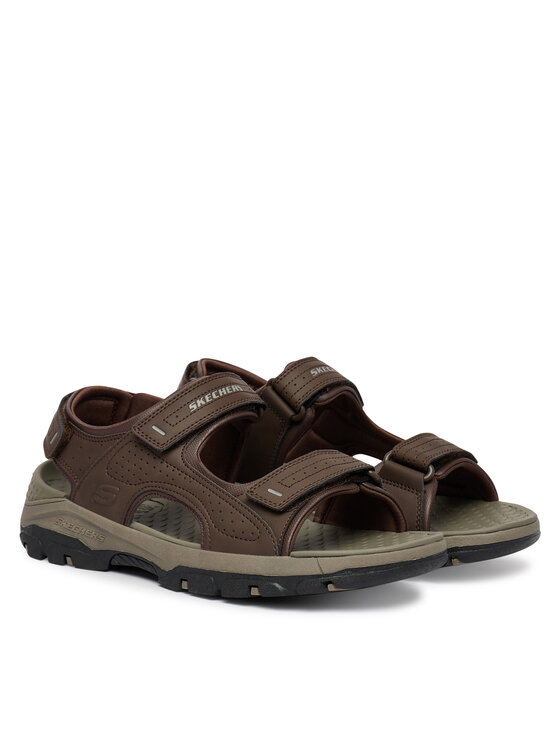 Skechers Skechers Sandály Tresmen - Garo 204105/CHOC Hnědá
