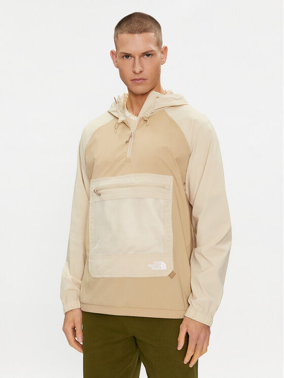 the north face anorak class v pathfinder nf0a86qn beige relaxed fit