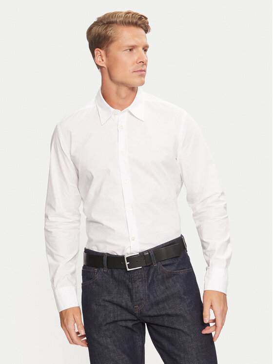 BOSS Boss Cămașă Relegant 50518304 Alb Regular Fit