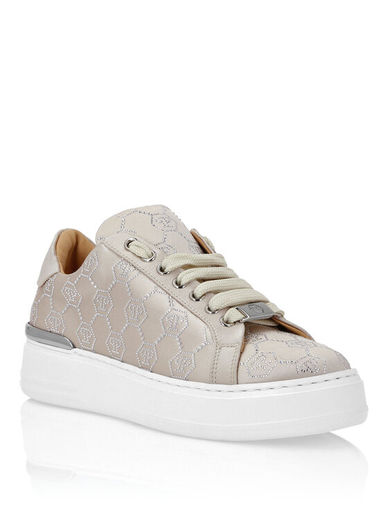 PHILIPP PLEIN PHILIPP PLEIN Sneakersy 24359 Beżowy