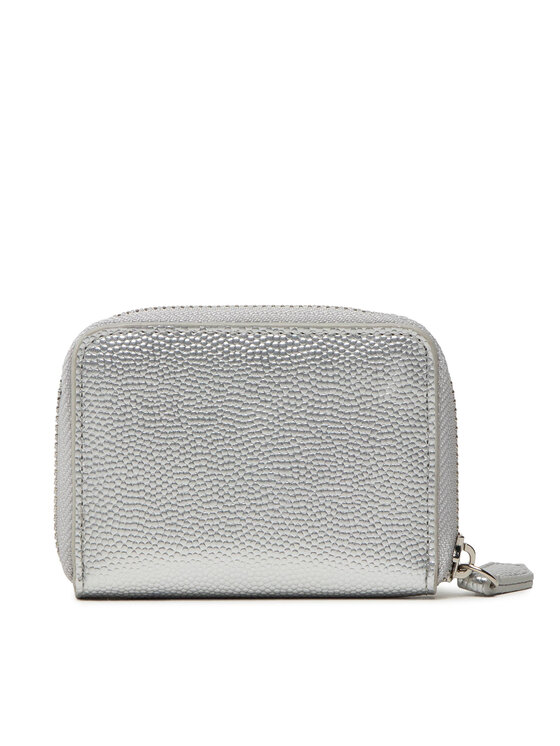 Valentino Valentino Μικρό Πορτοφόλι Γυναικείο Divina VPS1R4139G Ασημί