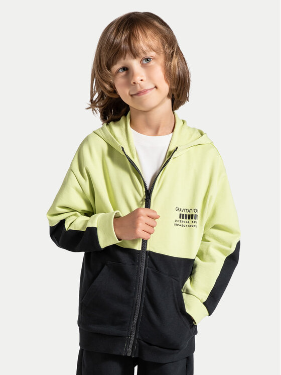 Coccodrillo Coccodrillo Суитшърт ZC4132402WBK Жълт Regular Fit
