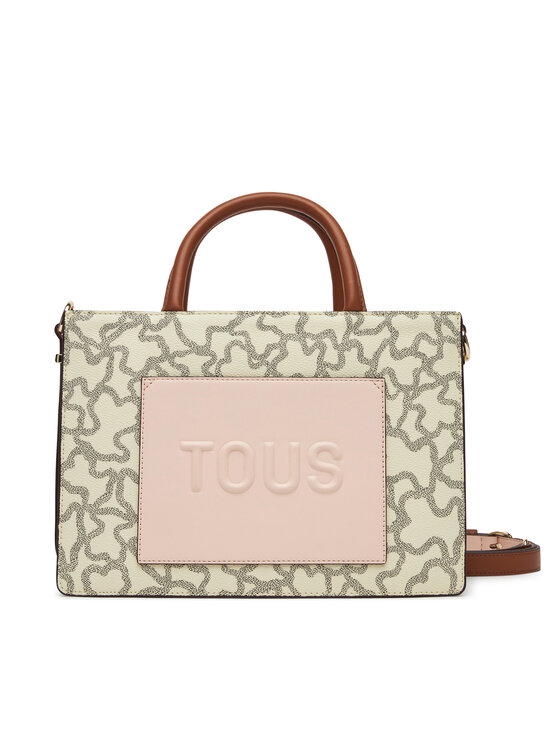 TOUS TOUS Τσάντα Amaya Kaos Icon 2002188201 Μπεζ