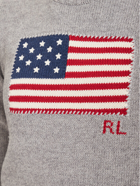 Polo Ralph Lauren Polo Ralph Lauren Megztinis 211B28830002 Pilka Regular Fit