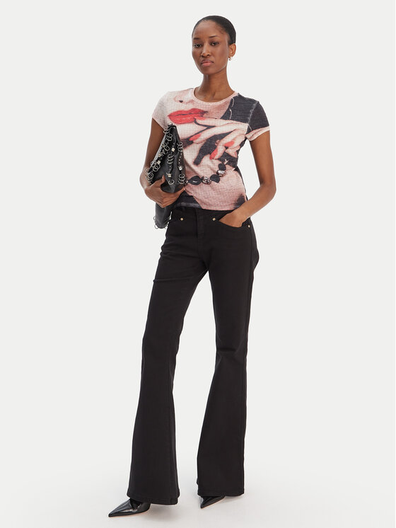 Guess Guess Marškinėliai W6RI49 KCCG0 Spalvota Regular Fit