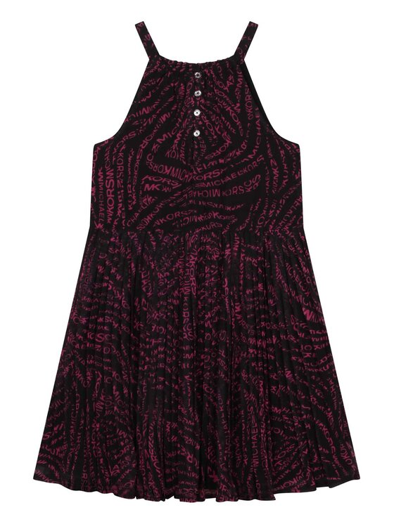 MICHAEL KORS KIDS MICHAEL KORS KIDS Elegantna haljina R12152 D Crna Regular Fit