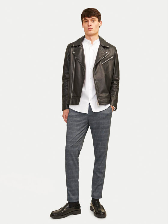 Jack&Jones Jack&Jones Chino hlače Marco 12249310 Siva Slim Fit