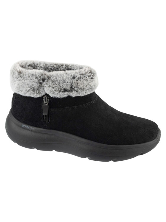 Skechers Skechers Śniegowce On-The-Go Encore - Snow-Capped Czarny