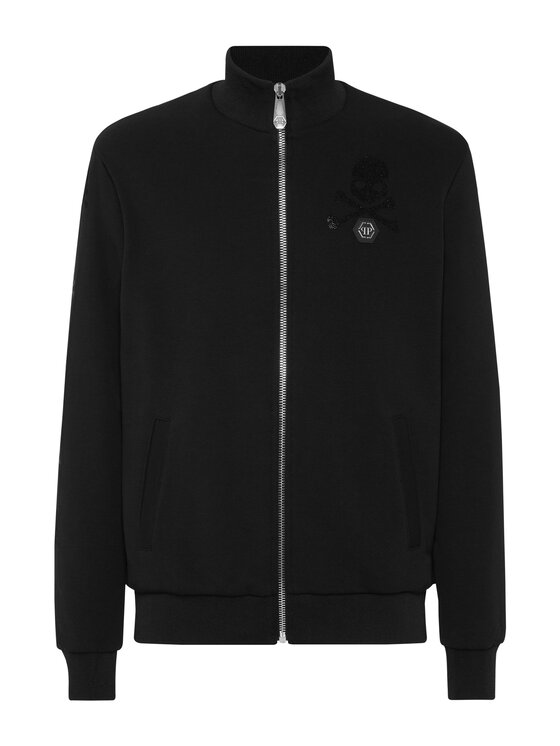 PHILIPP PLEIN PHILIPP PLEIN Kurtka puchowa 24661 Czarny Regular Fit