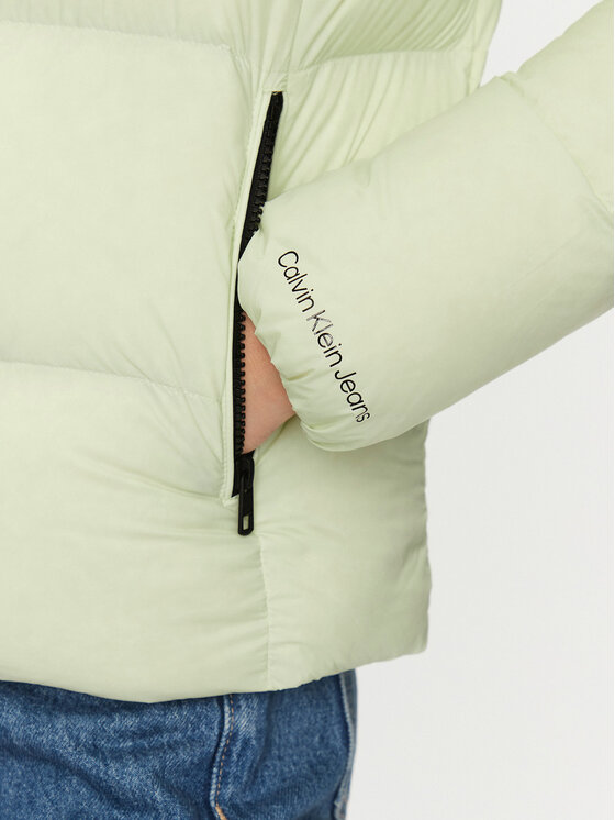 Calvin Klein Jeans Calvin Klein Jeans Pūkinė striukė Archetype J20J221646 Žalia Regular Fit